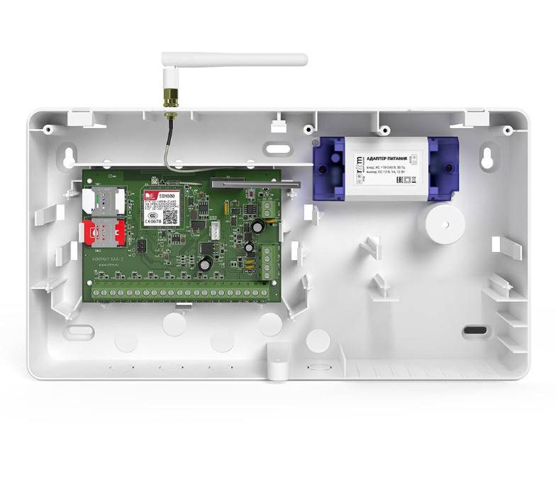 РИТМ Контакт GSM-5А v.2 с внешней антенной в корпусе под АКБ 1,2 Ач